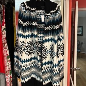 Talbots Sweater Coat